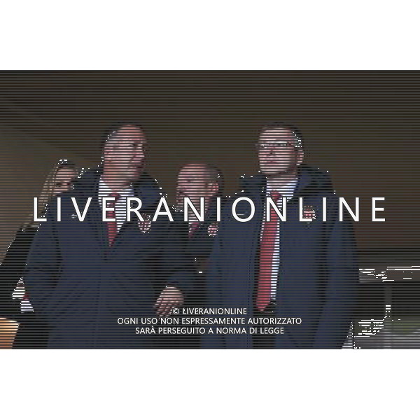 Dmitri Rybolovlev / Vadim Vasilyev - 01.02.2015 - Monaco / Paris Saint Germain - 27eme journee de Ligue 1 - Photo : Serge Haouzi / Icon Sport AG ALDO LIVERANI SAS ONLY ITALY