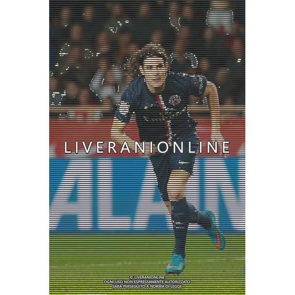 Edinson CAVANI - 01.02.2015 - Monaco / Paris Saint Germain - 27eme journee de Ligue 1 - Photo : Serge Haouzi / Icon Sport AG ALDO LIVERANI SAS ONLY ITALY