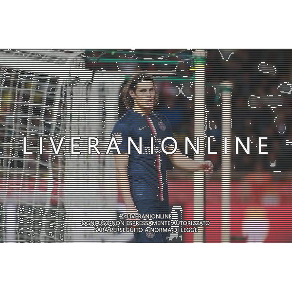 Edinson CAVANI - 01.02.2015 - Monaco / Paris Saint Germain - 27eme journee de Ligue 1 - Photo : Serge Haouzi / Icon Sport AG ALDO LIVERANI SAS ONLY ITALY