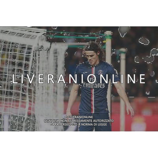 Edinson CAVANI - 01.02.2015 - Monaco / Paris Saint Germain - 27eme journee de Ligue 1 - Photo : Serge Haouzi / Icon Sport AG ALDO LIVERANI SAS ONLY ITALY
