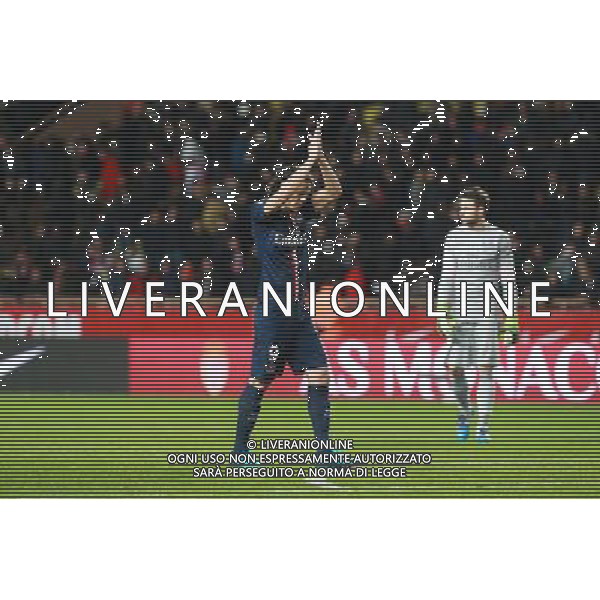 Edinson CAVANI - 01.02.2015 - Monaco / Paris Saint Germain - 27eme journee de Ligue 1 - Photo : Serge Haouzi / Icon Sport AG ALDO LIVERANI SAS ONLY ITALY