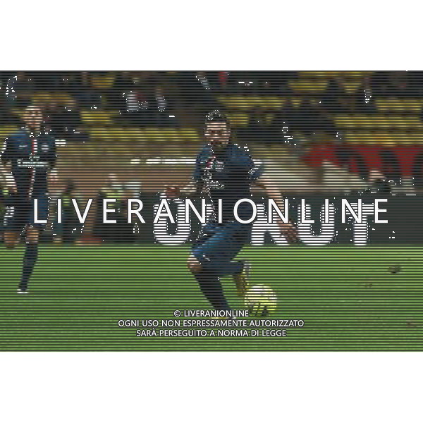 Ezequiel LAVEZZI - 01.02.2015 - Monaco / Paris Saint Germain - 27eme journee de Ligue 1 - Photo : Serge Haouzi / Icon Sport AG ALDO LIVERANI SAS ONLY ITALY