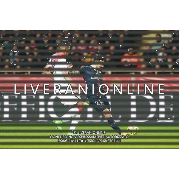 Ezequiel LAVEZZI - 01.02.2015 - Monaco / Paris Saint Germain - 27eme journee de Ligue 1 - Photo : Serge Haouzi / Icon Sport AG ALDO LIVERANI SAS ONLY ITALY