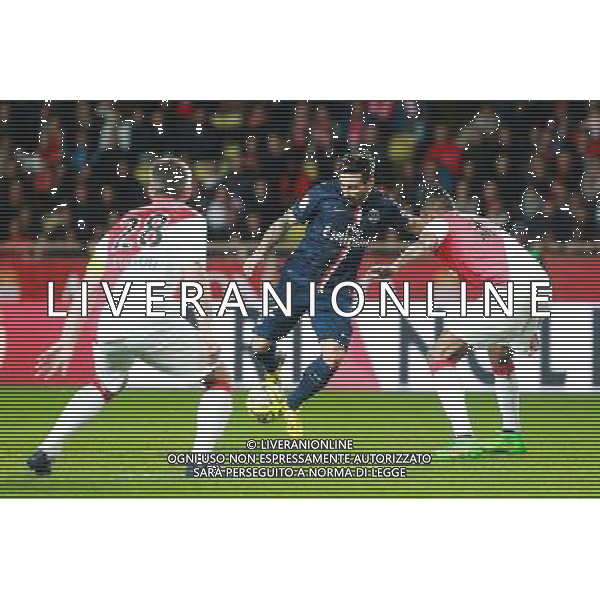 Ezequiel LAVEZZI - 01.02.2015 - Monaco / Paris Saint Germain - 27eme journee de Ligue 1 - Photo : Serge Haouzi / Icon Sport AG ALDO LIVERANI SAS ONLY ITALY
