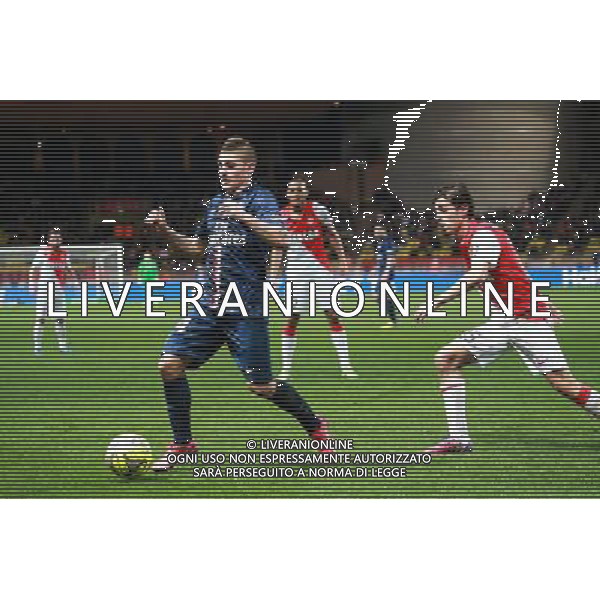 Marco VERRATTI / Bernardo SILVA - 01.02.2015 - Monaco / Paris Saint Germain - 27eme journee de Ligue 1 - Photo : Serge Haouzi / Icon Sport AG ALDO LIVERANI SAS ONLY ITALY