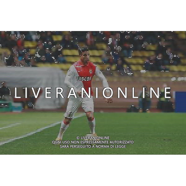 Nabil DIRAR - 01.02.2015 - Monaco / Paris Saint Germain - 27eme journee de Ligue 1 - Photo : Serge Haouzi / Icon Sport AG ALDO LIVERANI SAS ONLY ITALY