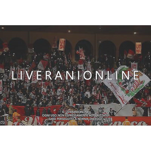 Supporters Monaco - 01.02.2015 - Monaco / Paris Saint Germain - 27eme journee de Ligue 1 - Photo : Serge Haouzi / Icon Sport AG ALDO LIVERANI SAS ONLY ITALY