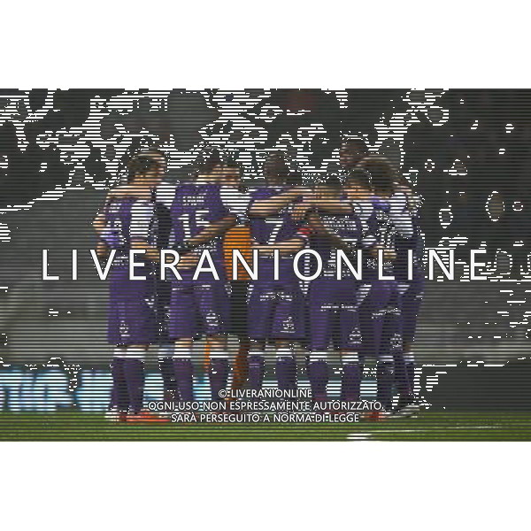 Joueurs de Toulouse - 28.02.2015 - Toulouse / Saint Etienne - 27eme journee de Ligue 1 - Photo : Manuel Blondeau / Icon Sport AG ALDO LIVERANI SAS ONLY ITALY
