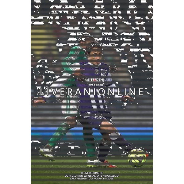 Oscar Trejo - 28.02.2015 - Toulouse / Saint Etienne - 27eme journee de Ligue 1 - Photo : Manuel Blondeau / Icon Sport AG ALDO LIVERANI SAS ONLY ITALY