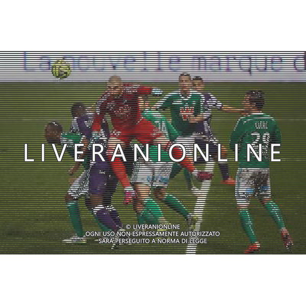 Stephane Ruffier - 28.02.2015 - Toulouse / Saint Etienne - 27eme journee de Ligue 1 - Photo : Manuel Blondeau / Icon Sport AG ALDO LIVERANI SAS ONLY ITALY