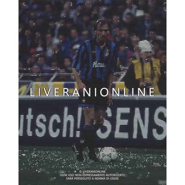 RETROSPETTIVA FONTOLAN DAVIDE CALCIATORE NELLA FOTO DAVIDE FONTOLAN CON LA MAGLIA DELL\'INTER AG ALDO LIVERANI SAS
