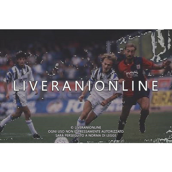 RETROSPETTIVA FONTOLAN DAVIDE CALCIATORE NELLA FOTO DAVIDE FONTOLAN CON LA MAGLIA DELL\'INTER AG ALDO LIVERANI SAS