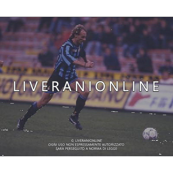 RETROSPETTIVA FONTOLAN DAVIDE CALCIATORE NELLA FOTO DAVIDE FONTOLAN CON LA MAGLIA DELL\'INTER AG ALDO LIVERANI SAS