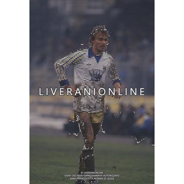 RETROSPETTIVA FONTOLAN DAVIDE CALCIATORE NELLA FOTO DAVIDE FONTOLAN CON LA MAGLIA DEL PARMA AG ALDO LIVERANI SAS