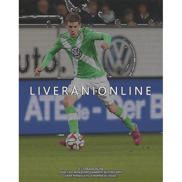 firo Fu§ball,Fussball, 22.02.2015 1. Bundesliga Saison 2014/2015 VFL Wolfsburg - Hertha BSC Berlin (2-1) Wolfsburg, Sebastian Jung, EInzelaktion, ganze Figur $worldrightsEs gelten unsere AGB, einsehbar auf www.firosportphoto.de copyright by firo sportphoto: Coesfelder Str. 207 D- 48249 DŸlmen www.firosportphoto.de mail@firosportphoto.de (V o l k s b a n k B o c h u m - W i t t e n ) BLZ.: 430 601 29 Kt. Nr.: 341 117 100 Tel: +49-2594 - 9916004 Fax: +49-2594 - 9916005