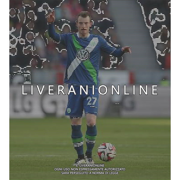 firo Fu§ball,Fussball, 14.02.2015 1.Bundesliga, Saison 2014/2015 Bayer Leverkusen - Vfl Wolfsburg 4:5 Zweikampf Einzelaktion Maximilian Arnold $worldrightsEs gelten unsere AGB, einsehbar auf www.firosportphoto.de copyright by firo sportphoto: Coesfelder Str.207 48249 DŸlmen www.firosportphoto.de mail@firosportphoto.de (V o l k s b a n k B o c h u m - W i t t e n ) BLZ.: 430 601 29 Kt. Nr.: 341 117 100 Tel:Ê 02594 - 9916004 Fax:Ê02594 - 9916005