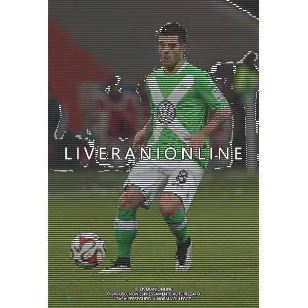 firo Fu§ball,Fussball, 07.02.2015 1. Bundesliga Saison 2014/2015 VFL Wolfsburg - TSG 1899 Hoffenheim (3:0) Wolfsburg, Vieirinha, Einzelaktion, ganze Figur $worldrightsEs gelten unsere AGB, einsehbar auf www.firosportphoto.de copyright by firo sportphoto: Coesfelder Str. 207 D- 48249 DŸlmen www.firosportphoto.de mail@firosportphoto.de (V o l k s b a n k B o c h u m - W i t t e n ) BLZ.: 430 601 29 Kt. Nr.: 341 117 100 Tel: +49-2594 - 9916004 Fax: +49-2594 - 9916005