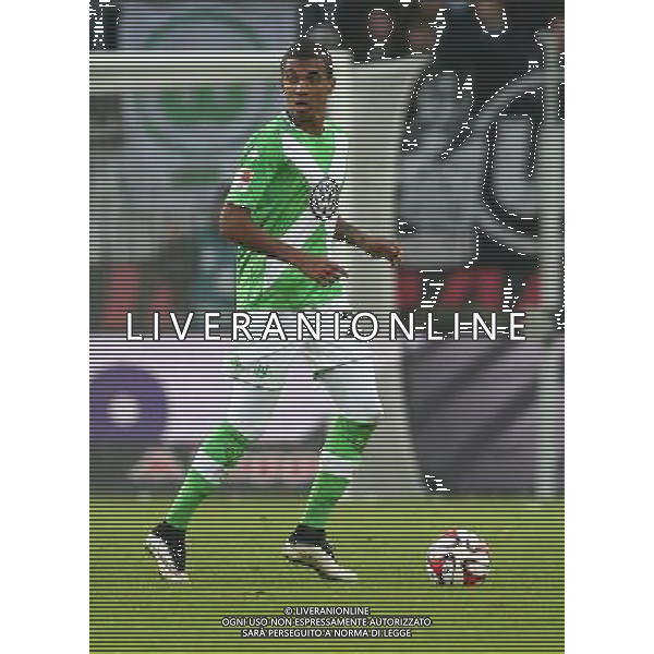 firo Fu§ball,Fussball, 07.02.2015 1. Bundesliga Saison 2014/2015 VFL Wolfsburg - TSG 1899 Hoffenheim (3:0) Wolfsburg, Einzelaktion, ganze Figur, Luiz Gustavo $worldrightsEs gelten unsere AGB, einsehbar auf www.firosportphoto.de copyright by firo sportphoto: Coesfelder Str. 207 D- 48249 DŸlmen www.firosportphoto.de mail@firosportphoto.de (V o l k s b a n k B o c h u m - W i t t e n ) BLZ.: 430 601 29 Kt. Nr.: 341 117 100 Tel: +49-2594 - 9916004 Fax: +49-2594 - 9916005