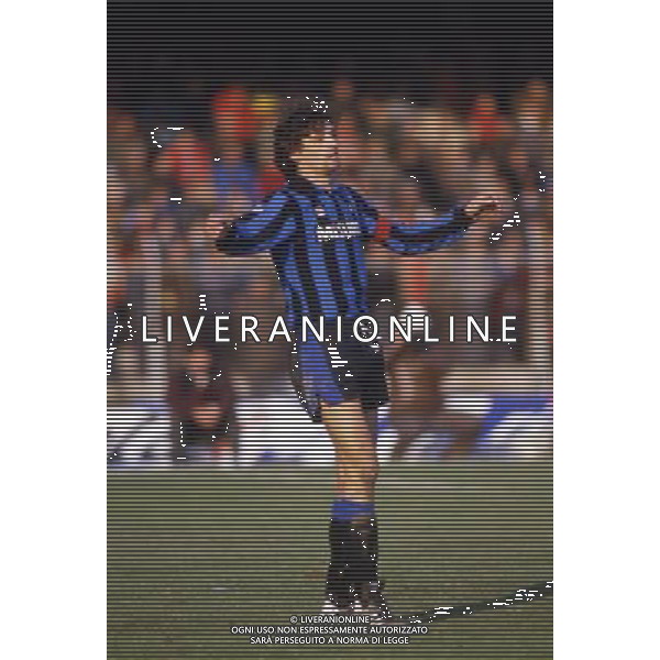 RETROSPETTIVA ALESSANDRO ALTOBELLI CALCIATORE NELLA FOTO ALESSANDRO ALTOBELLI CON LA MAGLIA DELL\'INTER AG ALDO LIVERANI SAS