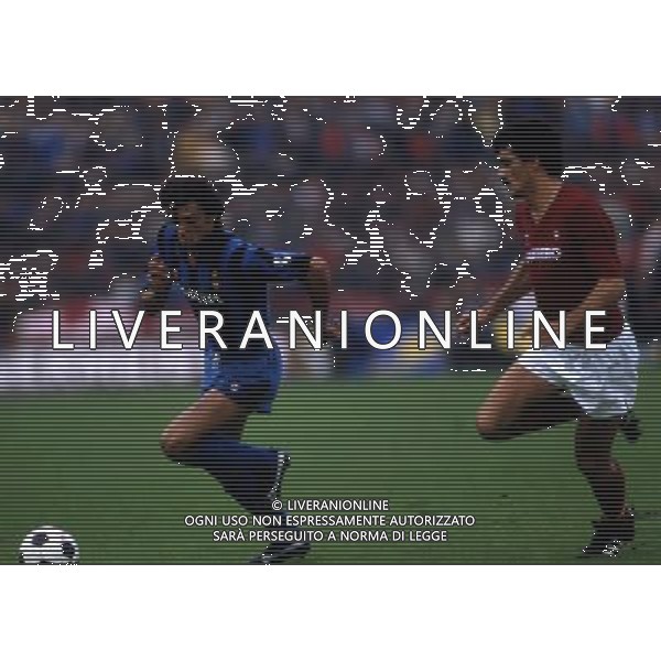 RETROSPETTIVA ALESSANDRO ALTOBELLI CALCIATORE NELLA FOTO ALESSANDRO ALTOBELLI CON LA MAGLIA DELL\'INTER AG ALDO LIVERANI SAS
