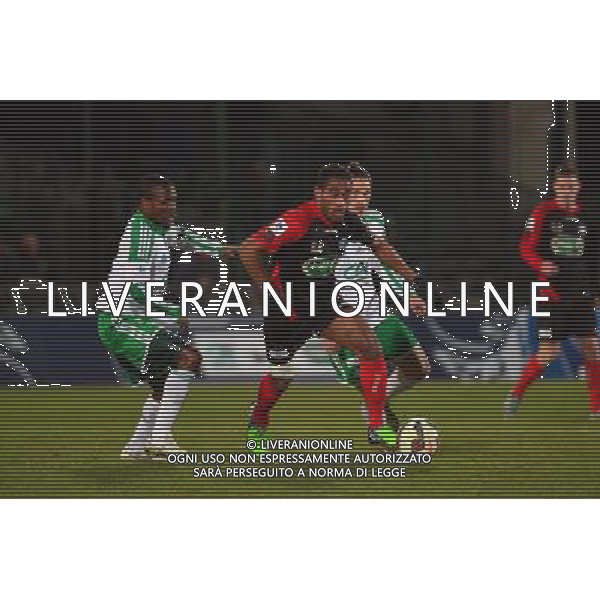 Georges GOPE FENEPEJ / Landry NGUEMO - 03.03.2015 - Boulogne / Saint Etienne - 1/4Finale Coupe de France Photo : Dave Winter / Icon Sport /Agenzia Aldo Liverani sas - ITALY ONLY - EDITORIAL USE ONLY