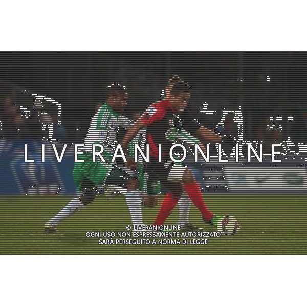 Georges GOPE FENEPEJ / Landry NGUEMO - 03.03.2015 - Boulogne / Saint Etienne - 1/4Finale Coupe de France Photo : Dave Winter / Icon Sport /Agenzia Aldo Liverani sas - ITALY ONLY - EDITORIAL USE ONLY