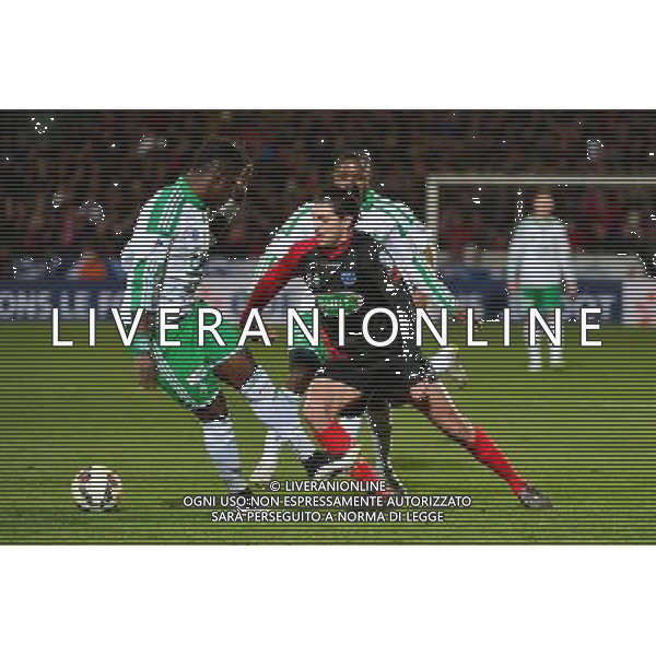Elohim ROLLAND / Moustapha SALL - 03.03.2015 - Boulogne / Saint Etienne - 1/4Finale Coupe de France Photo : Dave Winter / Icon Sport /Agenzia Aldo Liverani sas - ITALY ONLY - EDITORIAL USE ONLY
