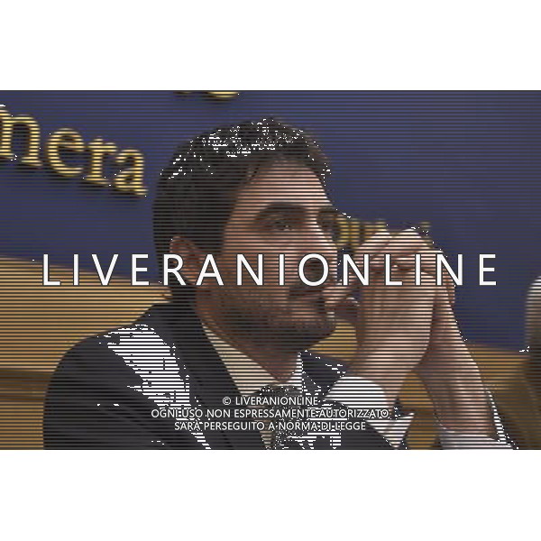 Roma - 04/03/2015 - Montecitorio - Sala Stampa - Conferenza stampa per la presentazione della proposta di riforma del servizio pubblico radiotelevisivo \'Rai Bene Comune\' - nella foto: Nicola Fratoianni / Ph. Fabrizio Corradetti - ag. Aldo Liverani Sas