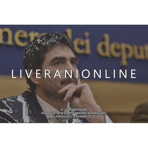 Roma - 04/03/2015 - Montecitorio - Sala Stampa - Conferenza stampa per la presentazione della proposta di riforma del servizio pubblico radiotelevisivo \'Rai Bene Comune\' - nella foto: Nicola Fratoianni / Ph. Fabrizio Corradetti - ag. Aldo Liverani Sas