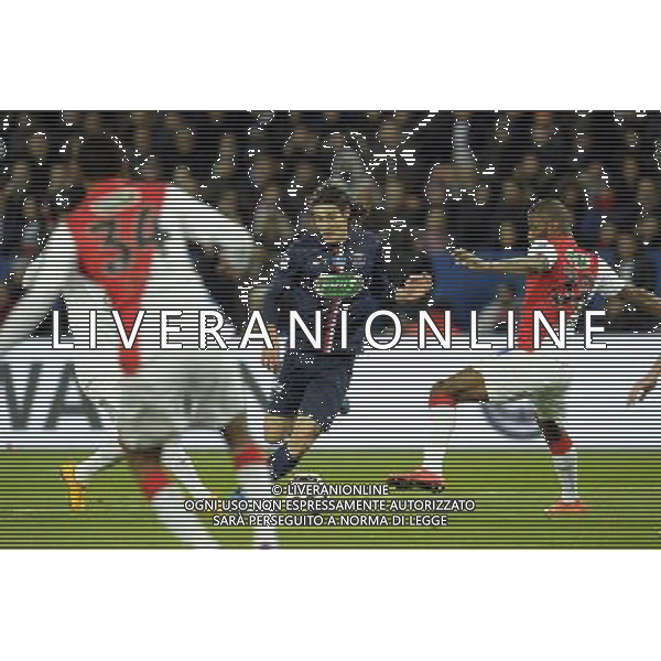 Edinson CAVANI - 04.03.2015 - PSG / Monaco - 1/4Finale Coupe de France Photo : Andre Ferreira / Icon Sport /Agenzia Aldo Liverani Sas - ITALY ONLY - EDITORIAL USE ONLY