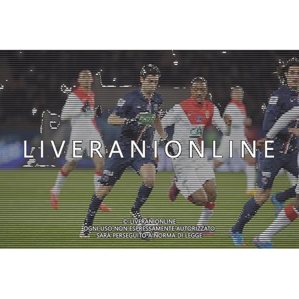 Javier PASTORE - 04.03.2015 - PSG / Monaco - 1/4Finale Coupe de France Photo : Andre Ferreira / Icon Sport /Agenzia Aldo Liverani Sas - ITALY ONLY - EDITORIAL USE ONLY