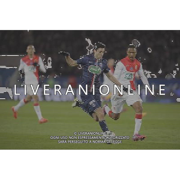 Javier PASTORE - 04.03.2015 - PSG / Monaco - 1/4Finale Coupe de France Photo : Andre Ferreira / Icon Sport /Agenzia Aldo Liverani Sas - ITALY ONLY - EDITORIAL USE ONLY