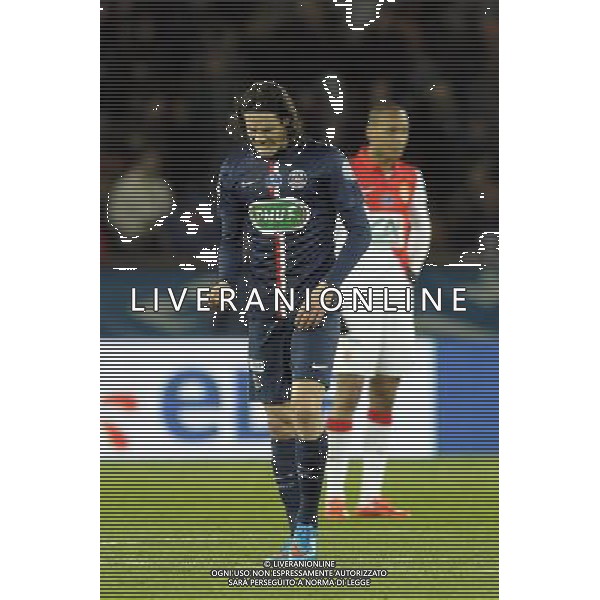 Edinson CAVANI - 04.03.2015 - PSG / Monaco - 1/4Finale Coupe de France Photo : Andre Ferreira / Icon Sport /Agenzia Aldo Liverani Sas - ITALY ONLY - EDITORIAL USE ONLY