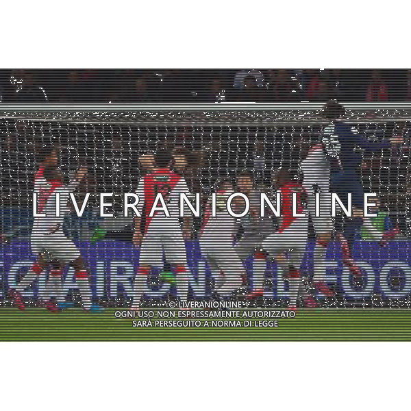 But David LUIZ - 04.03.2015 - PSG / Monaco - 1/4Finale Coupe de France Photo : WinterPress / Icon Sport /Agenzia Aldo Liverani Sas - ITALY ONLY - EDITORIAL USE ONLY