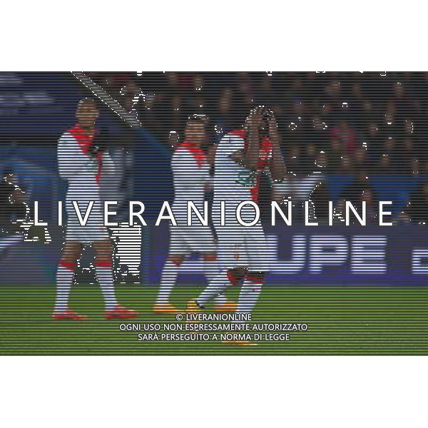 Deception Alain TRAORE - 04.03.2015 - PSG / Monaco - 1/4Finale Coupe de France Photo : WinterPress / Icon Sport /Agenzia Aldo Liverani Sas - ITALY ONLY - EDITORIAL USE ONLY