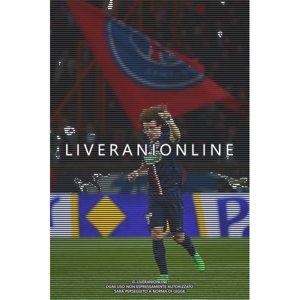 Joie David LUIZ - 04.03.2015 - PSG / Monaco - 1/4Finale Coupe de France Photo : WinterPress / Icon Sport /Agenzia Aldo Liverani Sas - ITALY ONLY - EDITORIAL USE ONLY