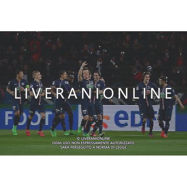 Joie David LUIZ - 04.03.2015 - PSG / Monaco - 1/4Finale Coupe de France Photo : WinterPress / Icon Sport /Agenzia Aldo Liverani Sas - ITALY ONLY - EDITORIAL USE ONLY