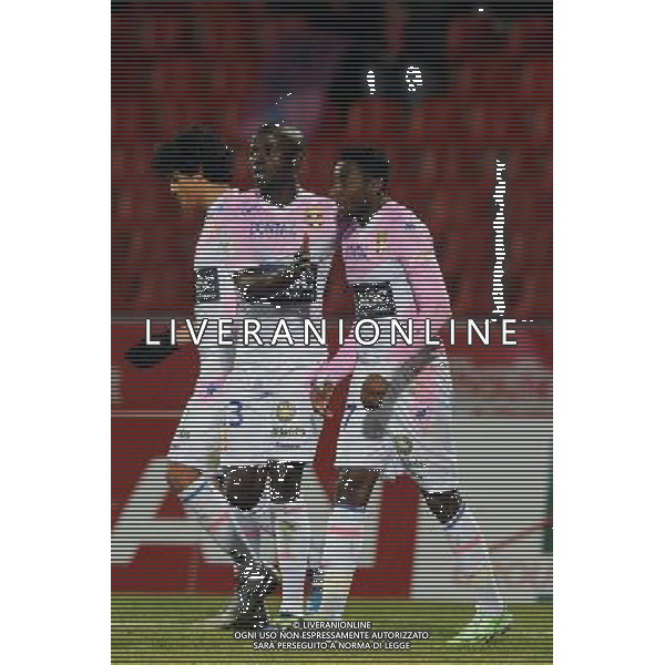 JOIE DE Clarck NSIKULU - 04.03.2015 - Evian Thonon / Lorient - Match en retard de la 26eme journee de Ligue 1 Photo : Jean Paul Thomas / Icon Sport /Agenzia Aldo Liverani sas - ITALY ONLY - EDITORIAL USE ONLY