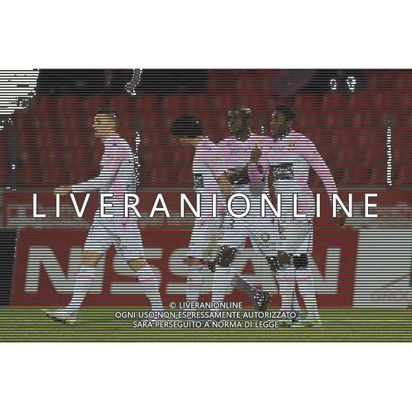 JOIE DE Clarck NSIKULU - 04.03.2015 - Evian Thonon / Lorient - Match en retard de la 26eme journee de Ligue 1 Photo : Jean Paul Thomas / Icon Sport /Agenzia Aldo Liverani sas - ITALY ONLY - EDITORIAL USE ONLY