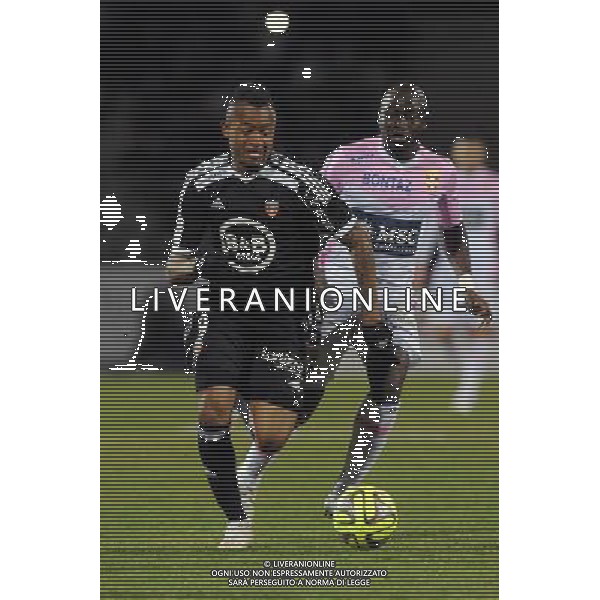 Jordan AYEW - 04.03.2015 - Evian Thonon / Lorient - Match en retard de la 26eme journee de Ligue 1 Photo : Jean Paul Thomas / Icon Sport /Agenzia Aldo Liverani sas - ITALY ONLY - EDITORIAL USE ONLY