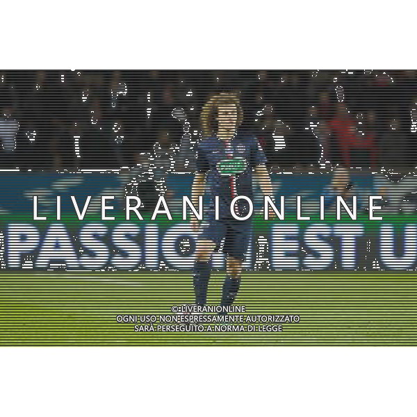 David Luiz - 04.03.2015 - PSG / Monaco - 1/4Finale Coupe de France Photo : Andre Ferreira / Icon Sport /Agenzia Aldo Liverani sas - ITALY ONLY - EDITORIAL USE ONLY