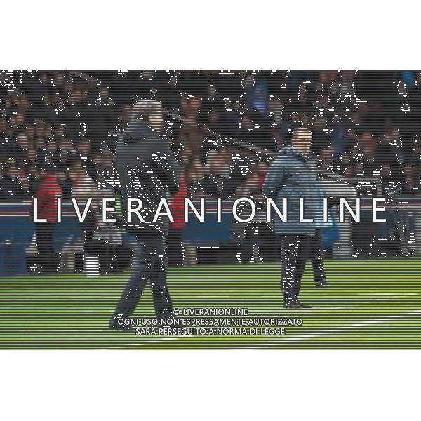 Leonardo Jardim / Laurent Blanc - 04.03.2015 - PSG / Monaco - 1/4Finale Coupe de France Photo : Andre Ferreira / Icon Sport /Agenzia Aldo Liverani sas - ITALY ONLY - EDITORIAL USE ONLY