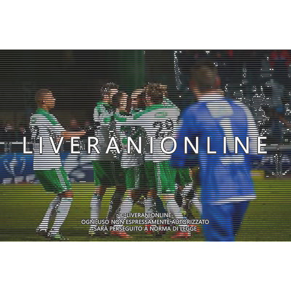 Joie Stephane RUFFIER / Joie Saint Etienne - 03.03.2015 - Boulogne / Saint Etienne - 1/4Finale Coupe de France Photo : Dave Winter / Icon Sport /Agenzia Aldo Liverani sas - ITALY ONLY - EDITORIAL USE ONLY