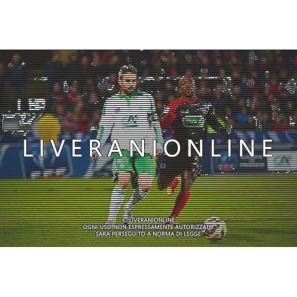 Loic PERRIN - 03.03.2015 - Boulogne / Saint Etienne - 1/4Finale Coupe de France Photo : Dave Winter / Icon Sport /Agenzia Aldo Liverani sas - ITALY ONLY - EDITORIAL USE ONLY