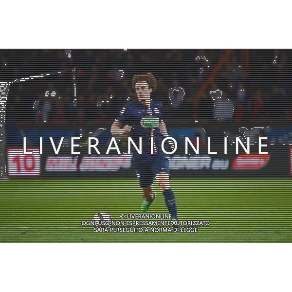 David LUIZ - 04.03.2015 - PSG / Monaco - 1/4Finale Coupe de France Photo : Winter Press / Icon Sport /Agenzia Aldo Liverani sas - ITALY ONLY - EDITORIAL USE ONLY