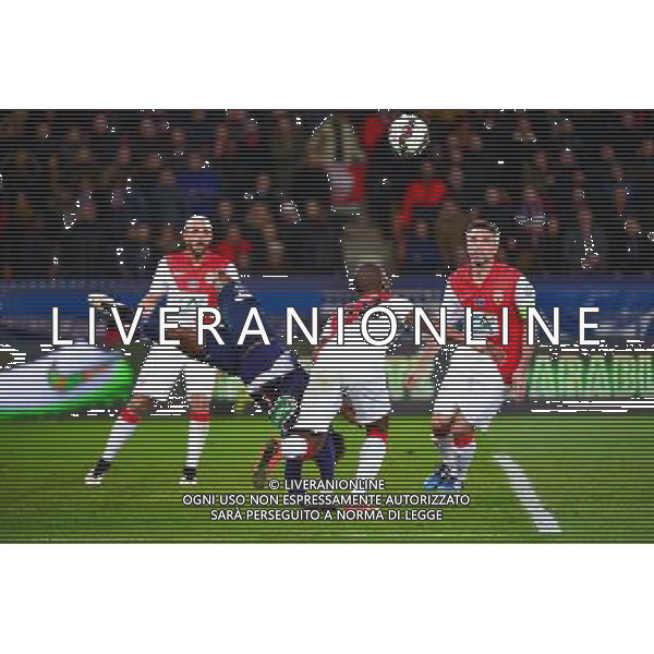 Jean Christophe BAHEBECK / Almamy TOURE - 04.03.2015 - PSG / Monaco - 1/4Finale Coupe de France Photo : Winter Press / Icon Sport /Agenzia Aldo Liverani sas - ITALY ONLY - EDITORIAL USE ONLY