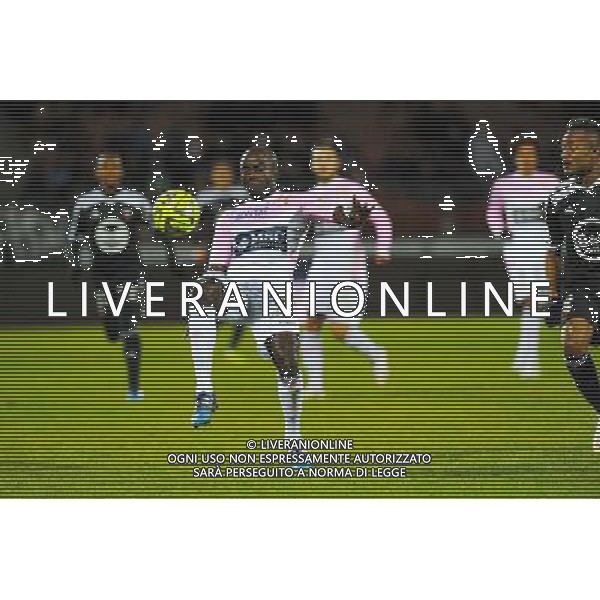 Dany NOUNKEU - 04.03.2015 - Evian Thonon / Lorient - Match en retard de la 26eme journee de Ligue 1 Photo : Jean Paul Thomas / Icon Sport /Agenzia Aldo Liverani sas - ITALY ONLY - EDITORIAL USE ONLY