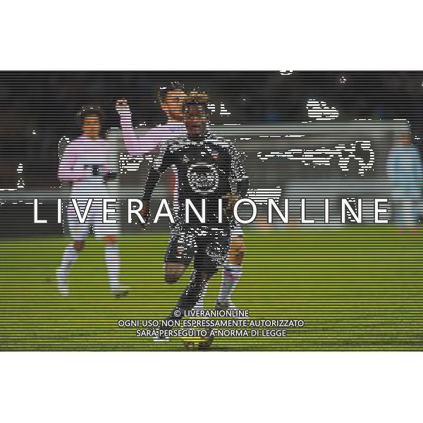 Didier NDONG - 04.03.2015 - Evian Thonon / Lorient - Match en retard de la 26eme journee de Ligue 1 Photo : Jean Paul Thomas / Icon Sport /Agenzia Aldo Liverani sas - ITALY ONLY - EDITORIAL USE ONLY