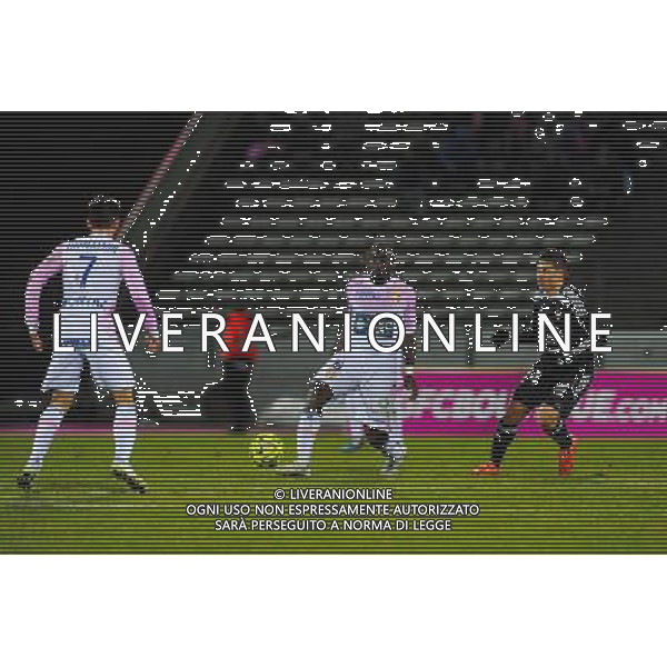 Djakaridja KONE - 04.03.2015 - Evian Thonon / Lorient - Match en retard de la 26eme journee de Ligue 1 Photo : Jean Paul Thomas / Icon Sport /Agenzia Aldo Liverani sas - ITALY ONLY - EDITORIAL USE ONLY