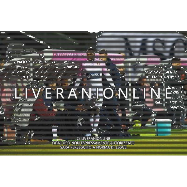 Gilles SUNU - 04.03.2015 - Evian Thonon / Lorient - Match en retard de la 26eme journee de Ligue 1 Photo : Jean Paul Thomas / Icon Sport /Agenzia Aldo Liverani sas - ITALY ONLY - EDITORIAL USE ONLY